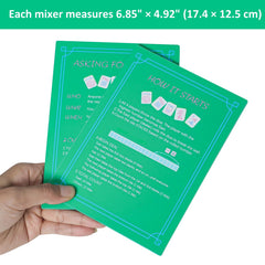 TIASUSAN bright green layout helps players locate rules instantly