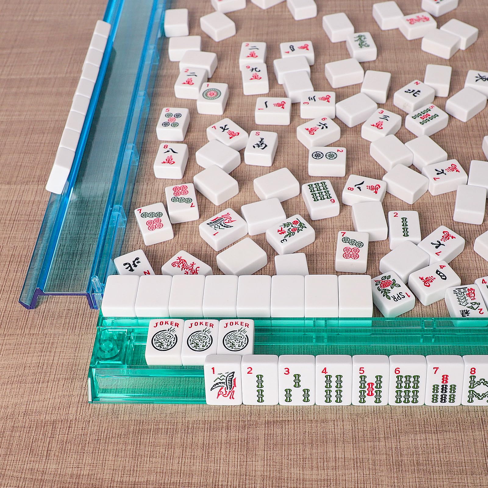 TIASUSAN dice and chips included for authentic tile play