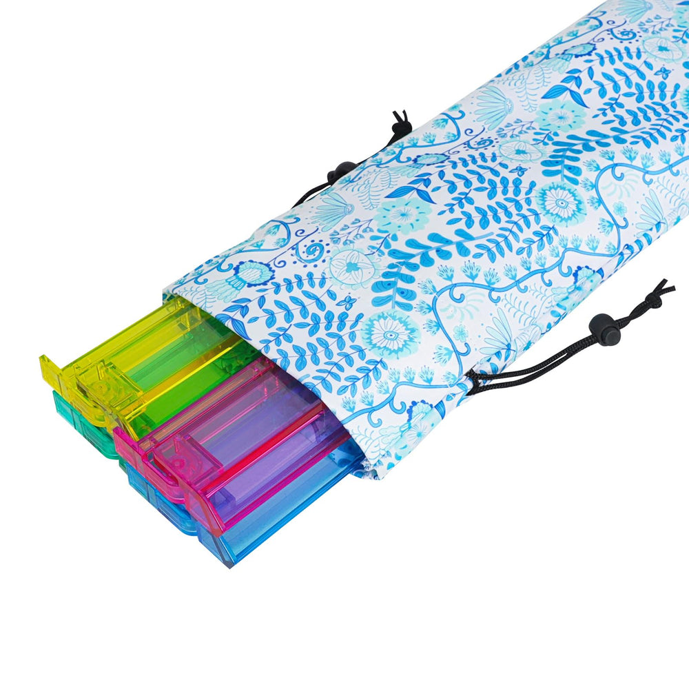 TIASUSAN drawstring bag for racks keeps related items organized.
