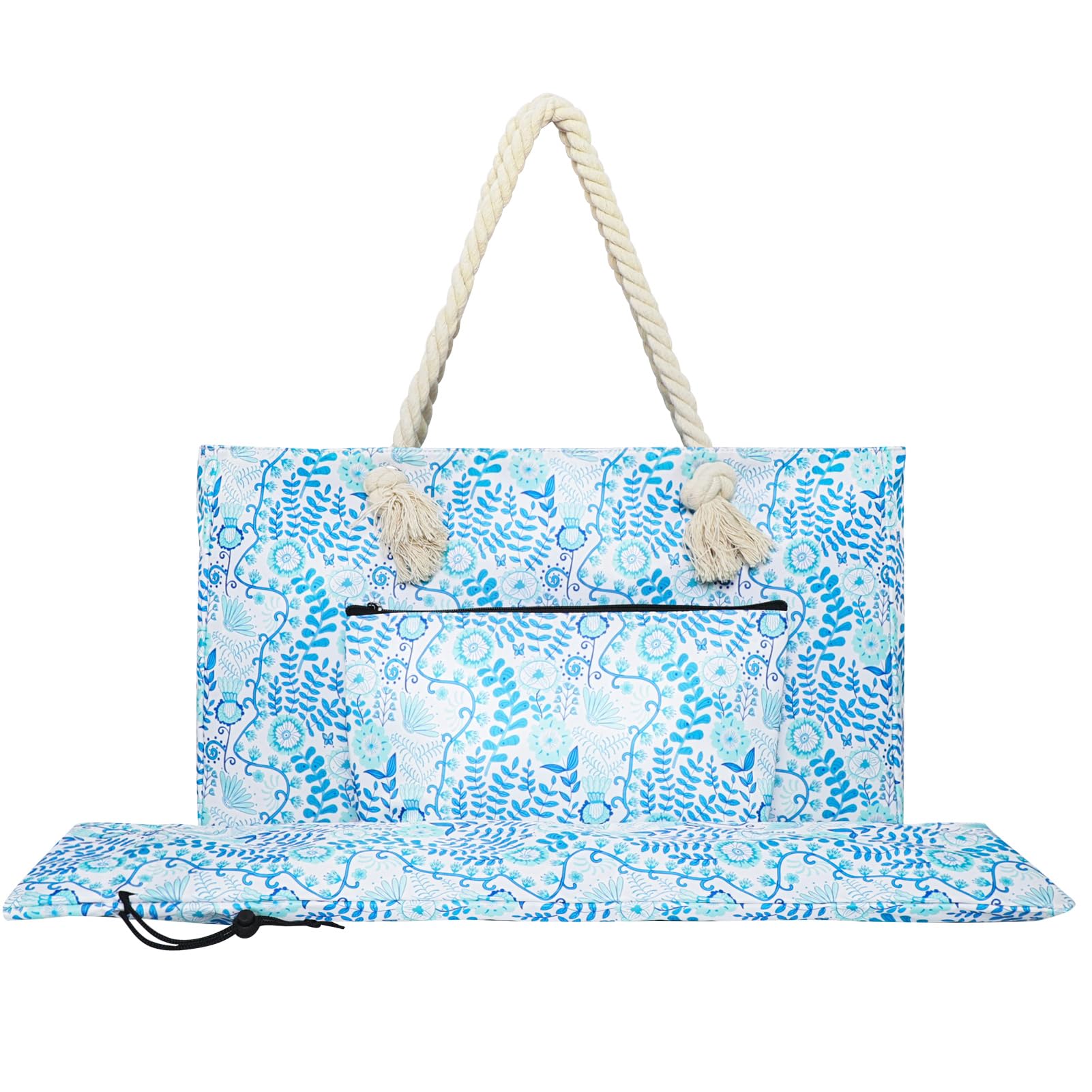 TIASUSAN empty mahjong bag with wide interior for a full American set.