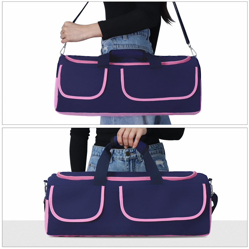 TIASUSAN Mahjong bag tile compartments highlighted for easy access