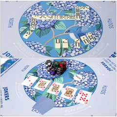 TIASUSAN noise-reducing mat minimizes table movement noise.