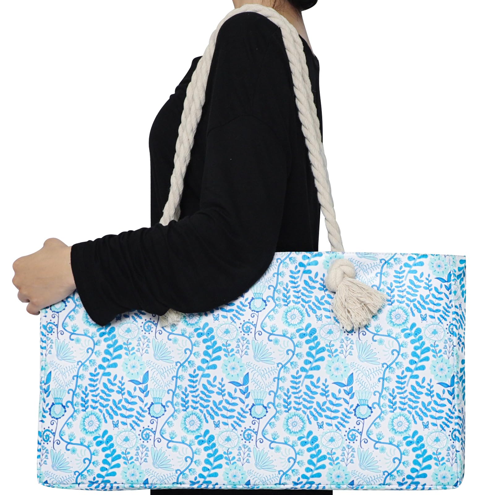TIASUSAN mahjong set bag shows premium material and printed pattern.