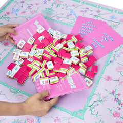 TIASUSAN mahjong shuffler cards showcase bright colors and clear sections for fast reference.