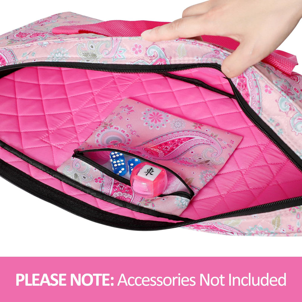 TIASUSAN mahjong bag is perfect for travel to clubs or games.