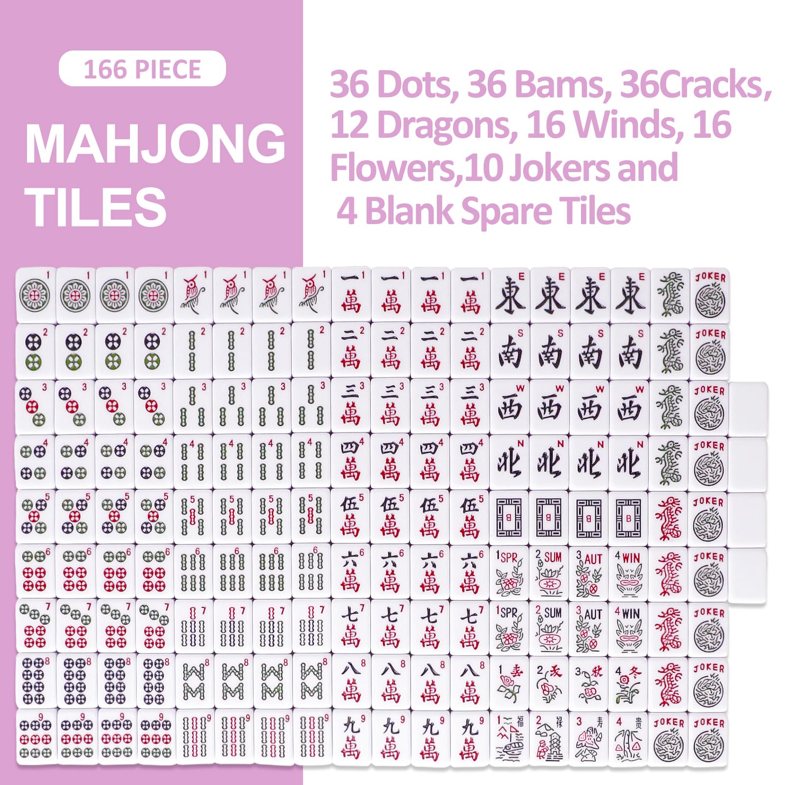 TIASUSAN tile and rack sleeves protect pieces during travel and storage.