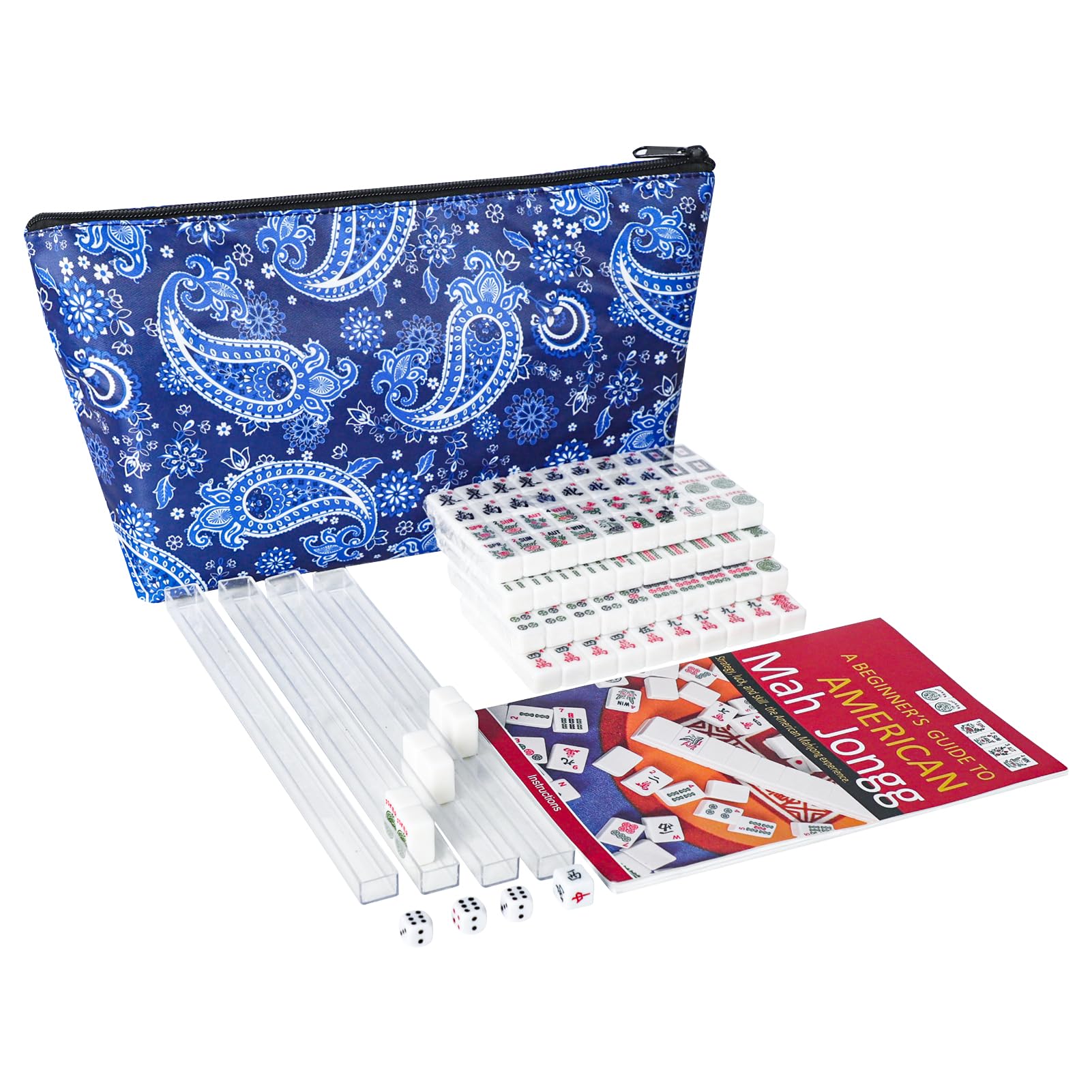 TIASUSAN travel mini mahjong tiles offer durable, travel-friendly gameplay.