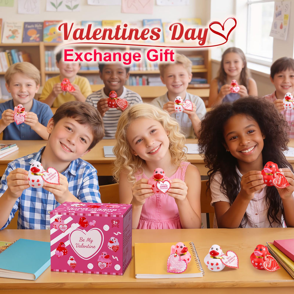 Tiaxidex valentines ducks offer a candy-free gift option for celebrations.