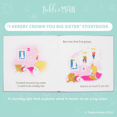 Tickle & Main big sister gift set nurturing-play-scene encourages caring, everyday moments.