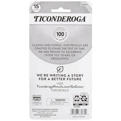 Ticonderoga neon erasers hand-held 3-pack ideal for larger erasing tasks