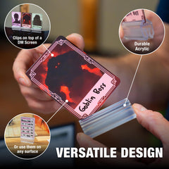 TIDYBOSS boss card highlighting major threats in battles