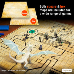 TIDYBOSS DND dry-erase markers set enables quick map updates