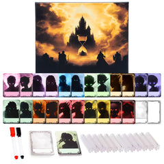 TIDYBOSS initiative tracker clip on DM screen for clear combat order