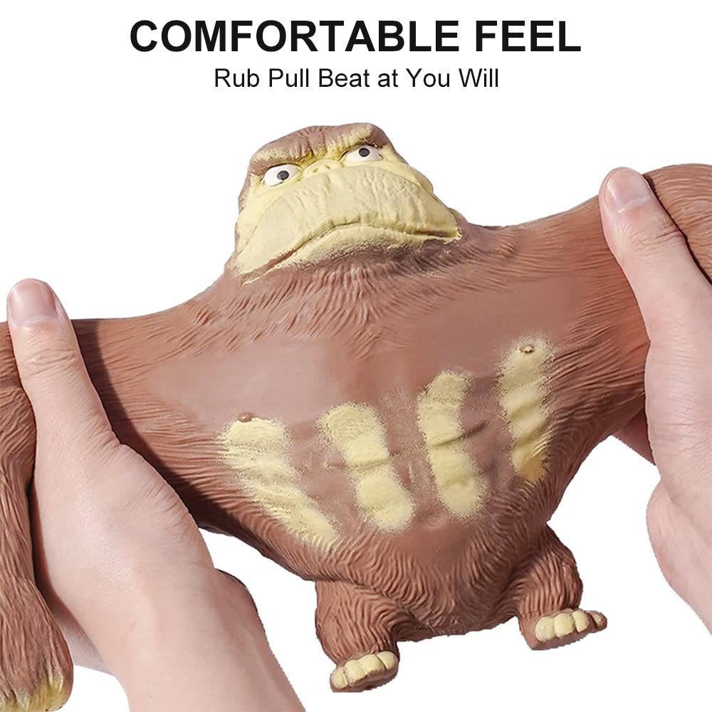 Tiefenets stretch gorilla toy enhances dexterity and playful engagement