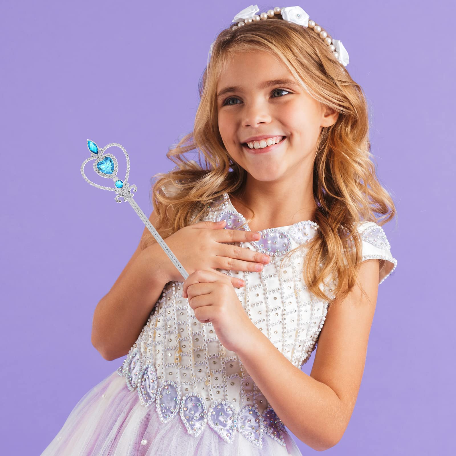 TIESOME wand with light-reflection rhinestones creates shimmer