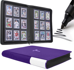 TIFFDADA top loader binder showing 360-card capacity for organized collections