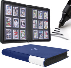 TIFFDADA top-loader binder with 360-pocket pages for secure card storage