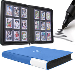 TIFFDADA top loader binder with 9-pocket pages keeping cards organized and protected