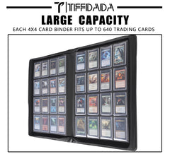 TIFFDADA interior pockets keep cards visible and protected
