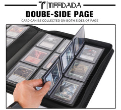 TIFFDADA binder zippered closure closed flush for secure storage