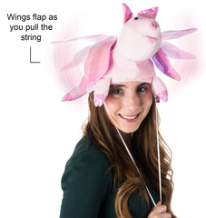 Tigerdoe 3-pack farm animal hats for kids parties.