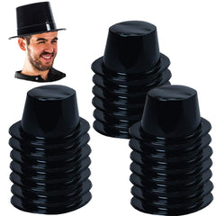 Tigerdoe top hats front view for stage-ready magician looks.