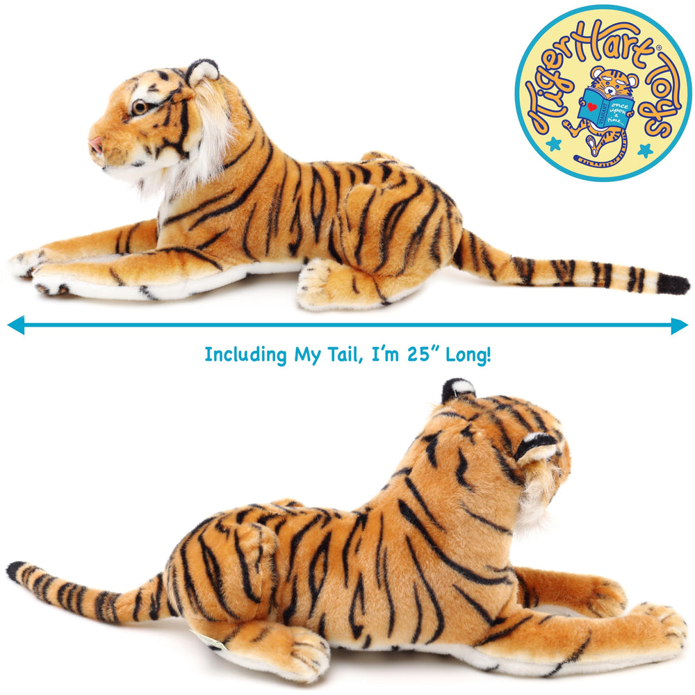 TigerHart Arrow soft plush fabric makes Arrow ideal for hugs.