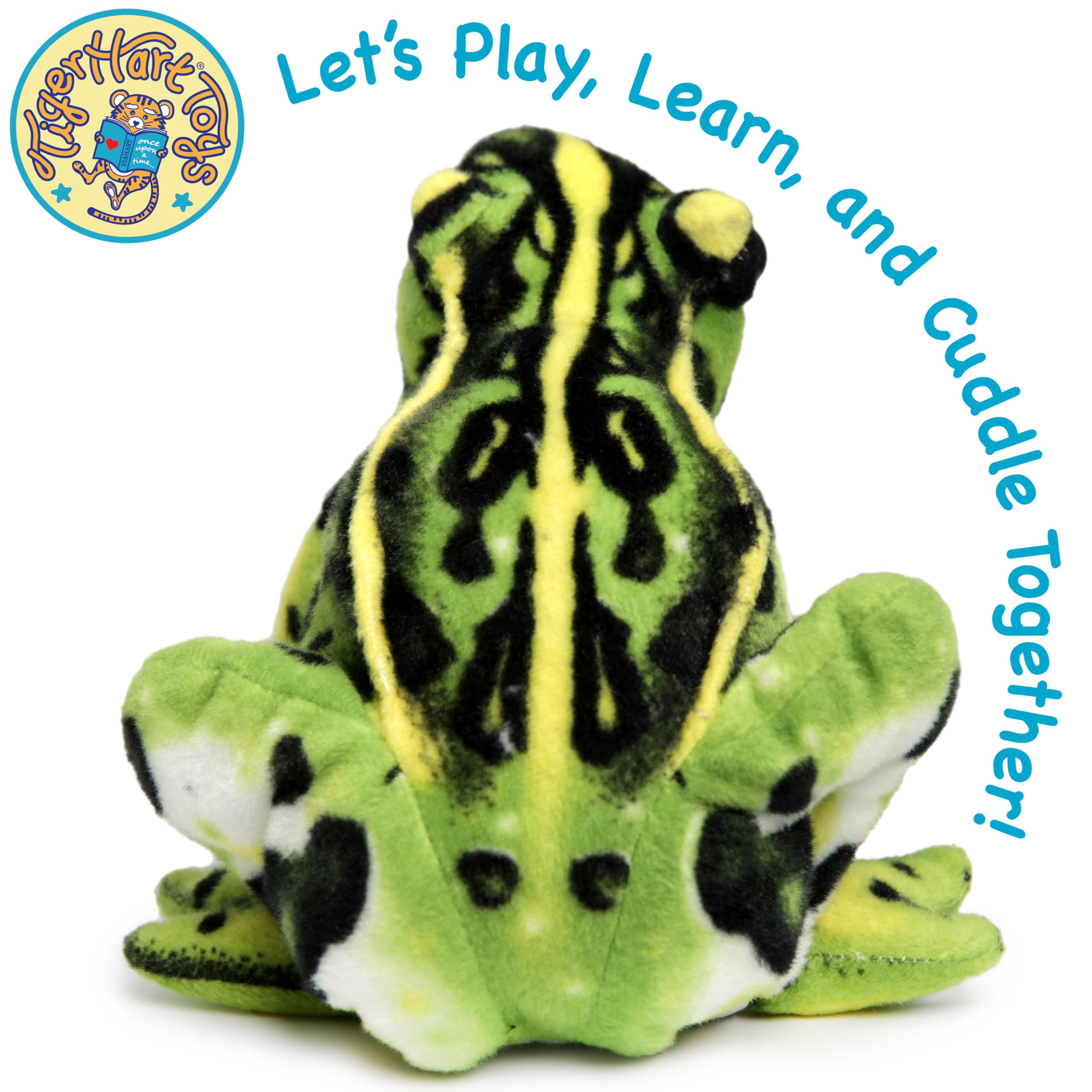 TigerHart Frisco the Frog care guide for easy hand washing.