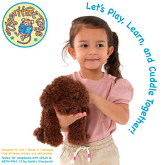 TigerHart Laurel Labradoodle back view highlighting sturdy seams for play