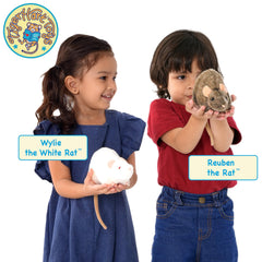 TigerHart Reuben the Rat uses safe materials suitable for ages 3+.