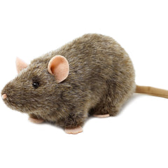 TigerHart Reuben the Rat plush with soft fabric for cozy cuddling.