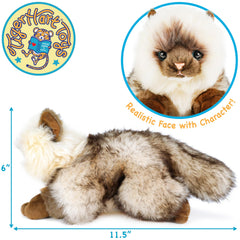 TigerHart Snowy soft plush fabric close-up showing gentle texture
