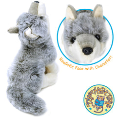 TigerHart Wolcott plush care instructions for easy cleaning and care