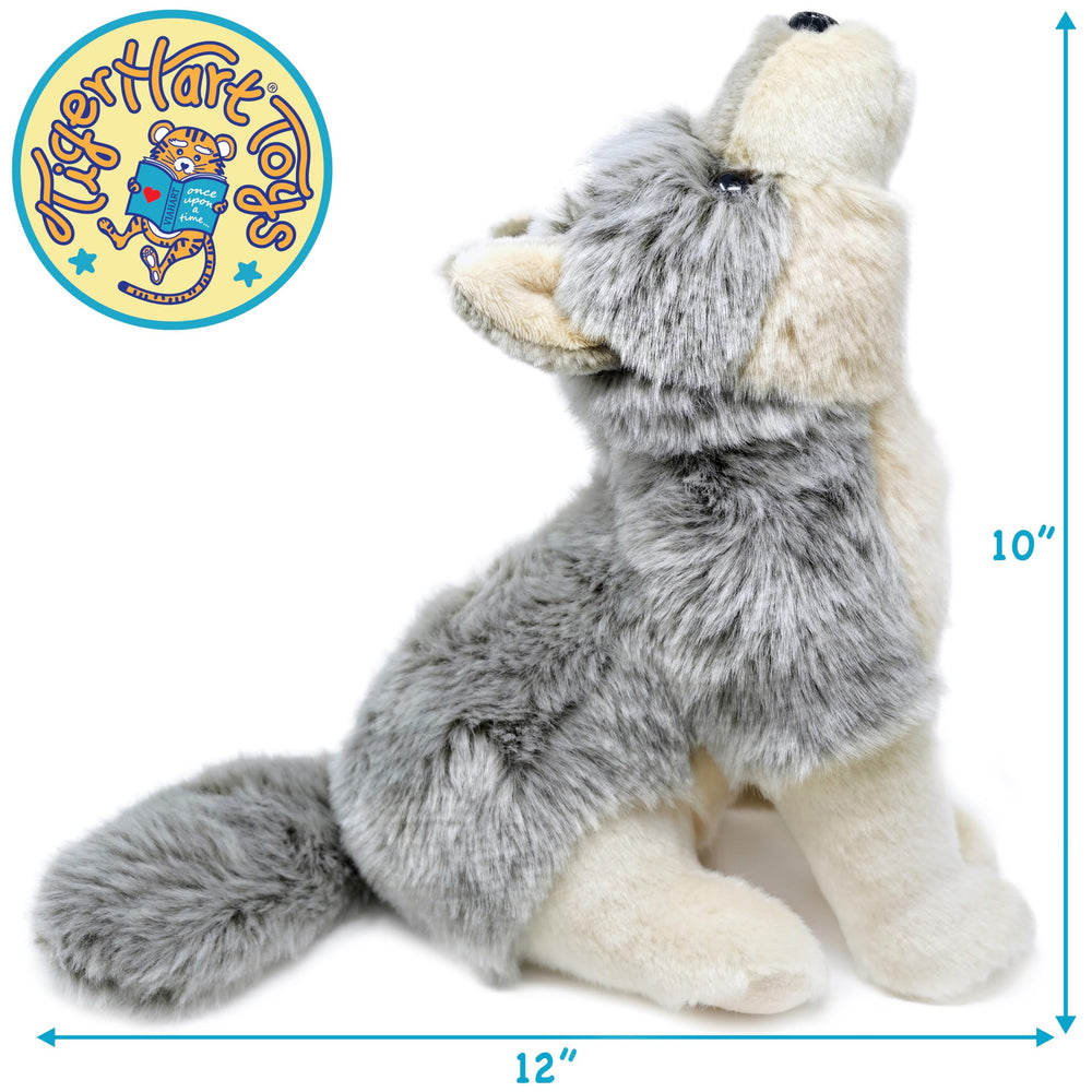 TigerHart Wolcott full-body plush ready for imaginative play and storytelling
