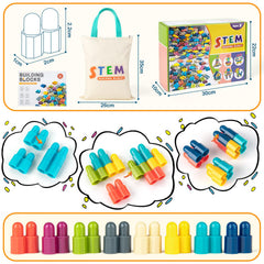 Tigerhu colorful pieces encourage exploring designs and fostering creativity in kids ages 3 and up.