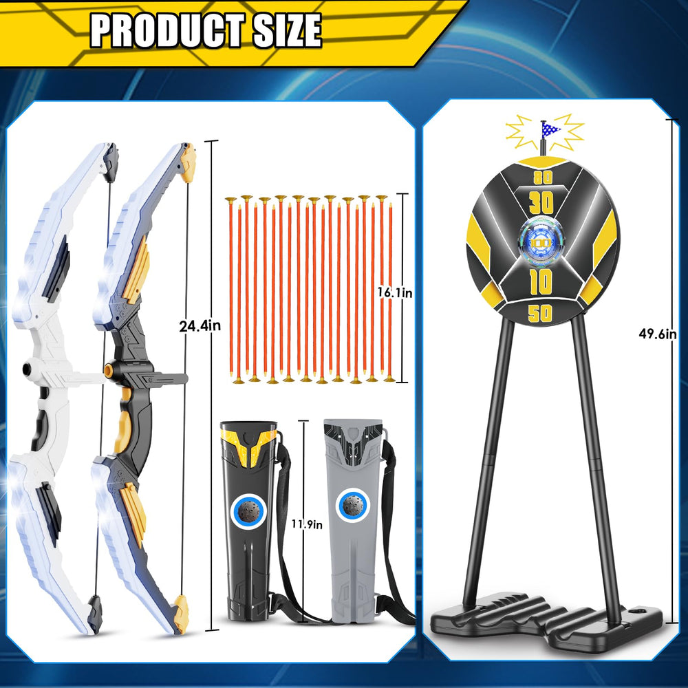 TIGTECGAME water-filled base adds stability for steady archery sessions.