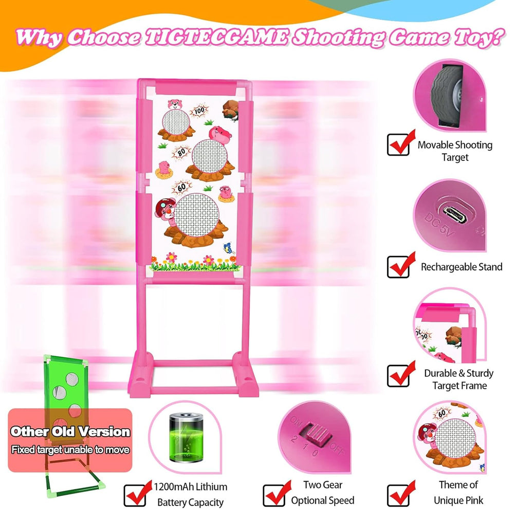 TIGTECGAME moving target in action supports dynamic play sessions