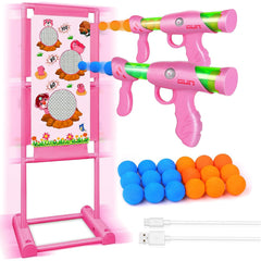 TIGTECGAME upgraded moving shooting game front view for family bonding