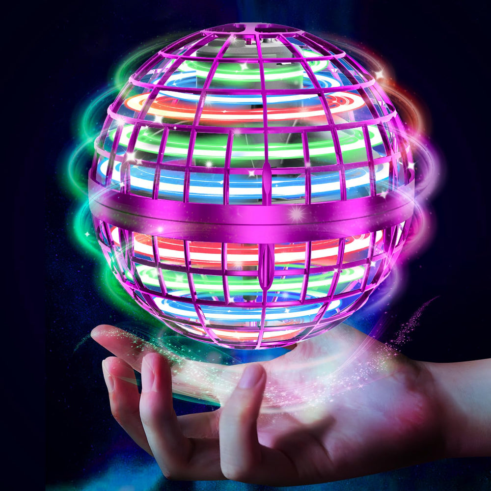 Tikduck Flying Orb Ball overview highlights compact high tech design for curious kids
