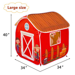 TikOnsYol kids play tent side view showing indoor outdoor versatility.