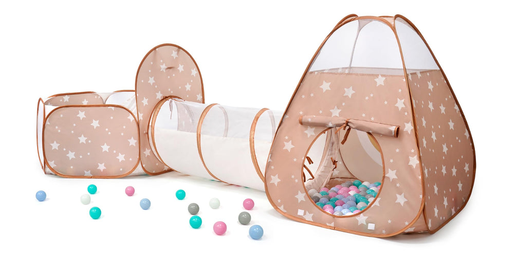 TIKTENT 3-in-1 pop-up play tent for versatile indoor and outdoor use.