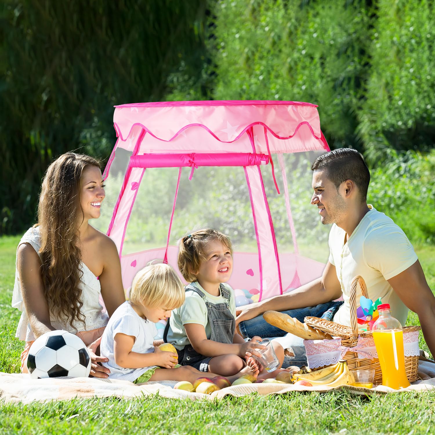 TIKTENT Carrying bag for simple storage and travel with the play tent.