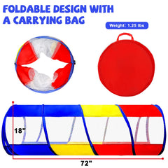TIKTENT Indoor/outdoor tunnel versatile for parties and play