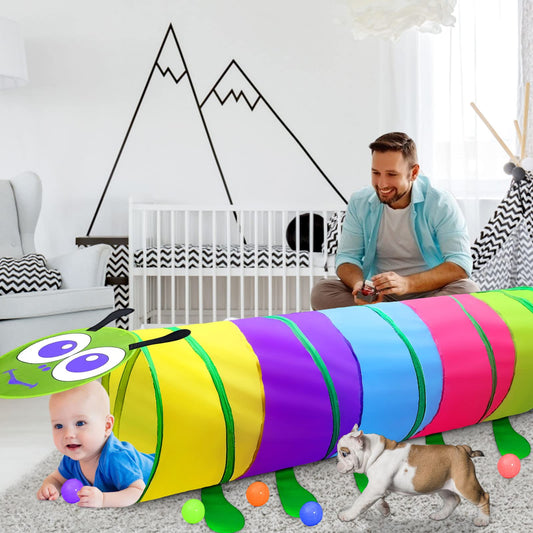 TIKTENT pop-up tunnel ready for quick setup indoors or outdoors.
