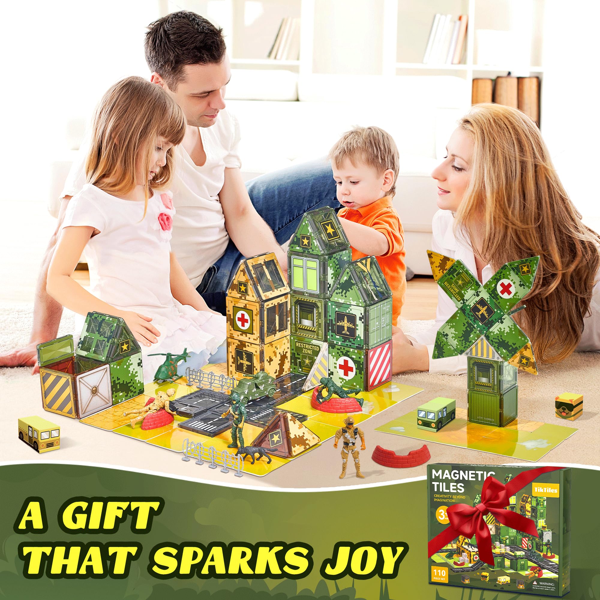 TikTiles gift-ready unboxing experience for kids