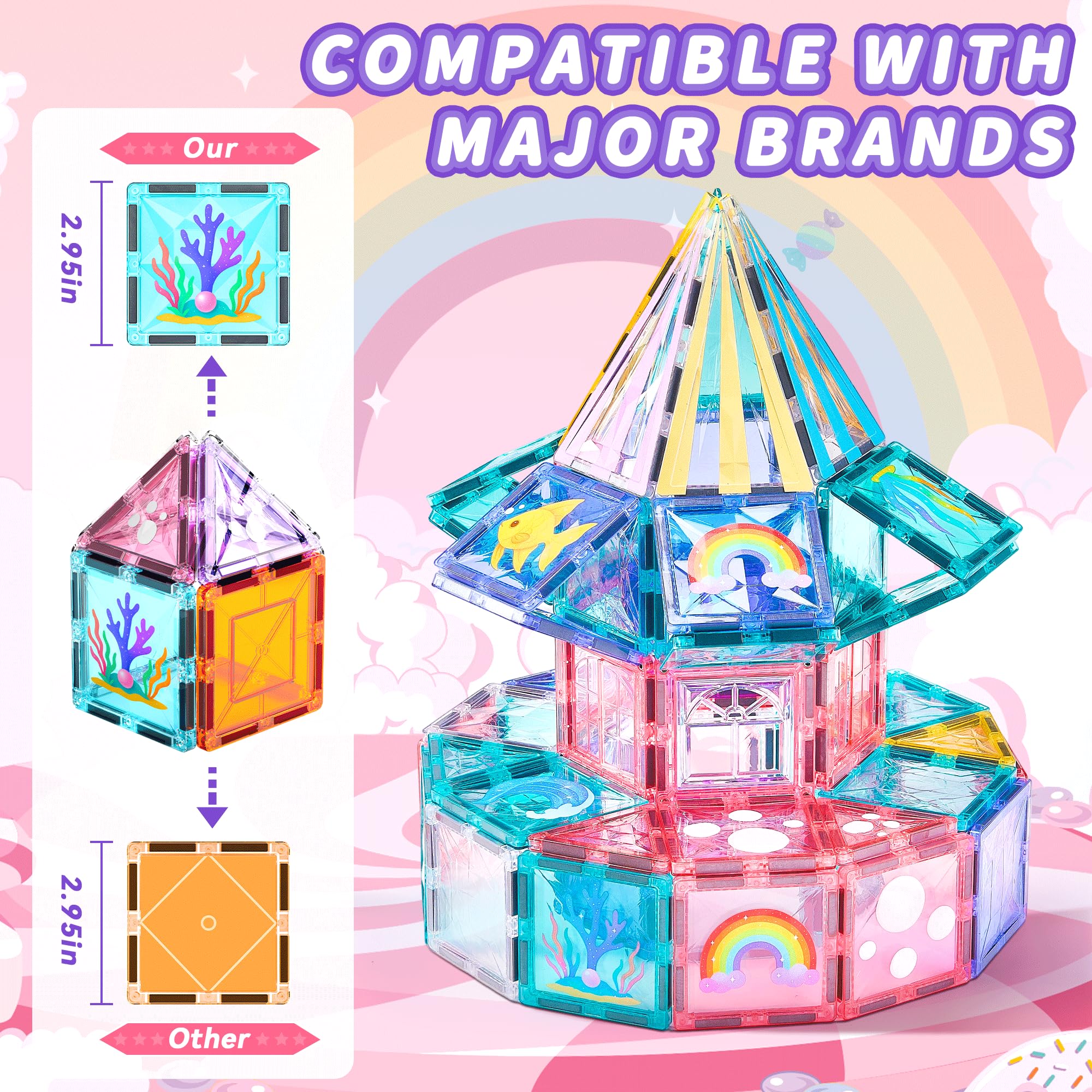 TikTiles compatibility with major brands enables bigger, collaborative constructions.