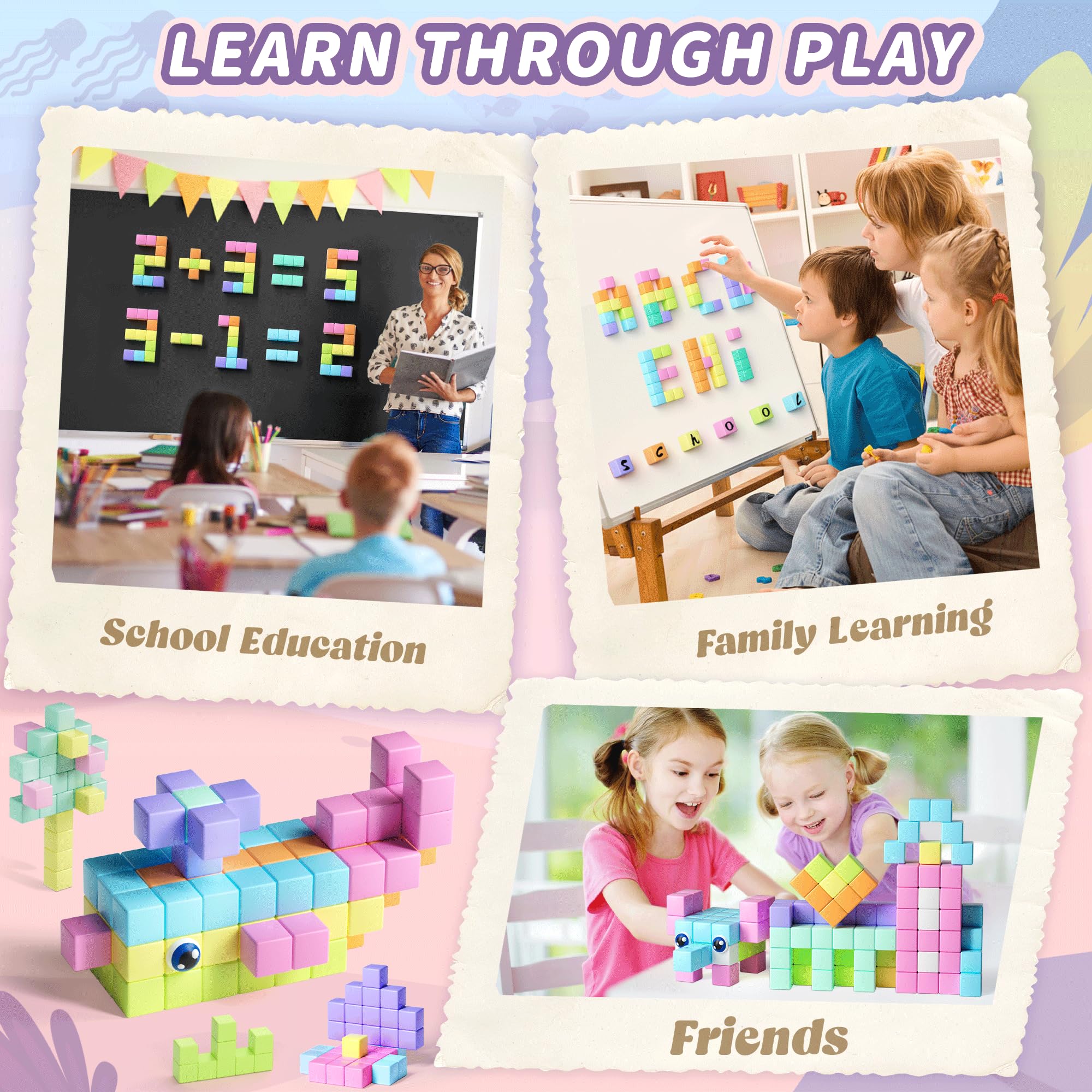 TikTiles gift toy for ages 3-8 offers screen-free creative entertainment.