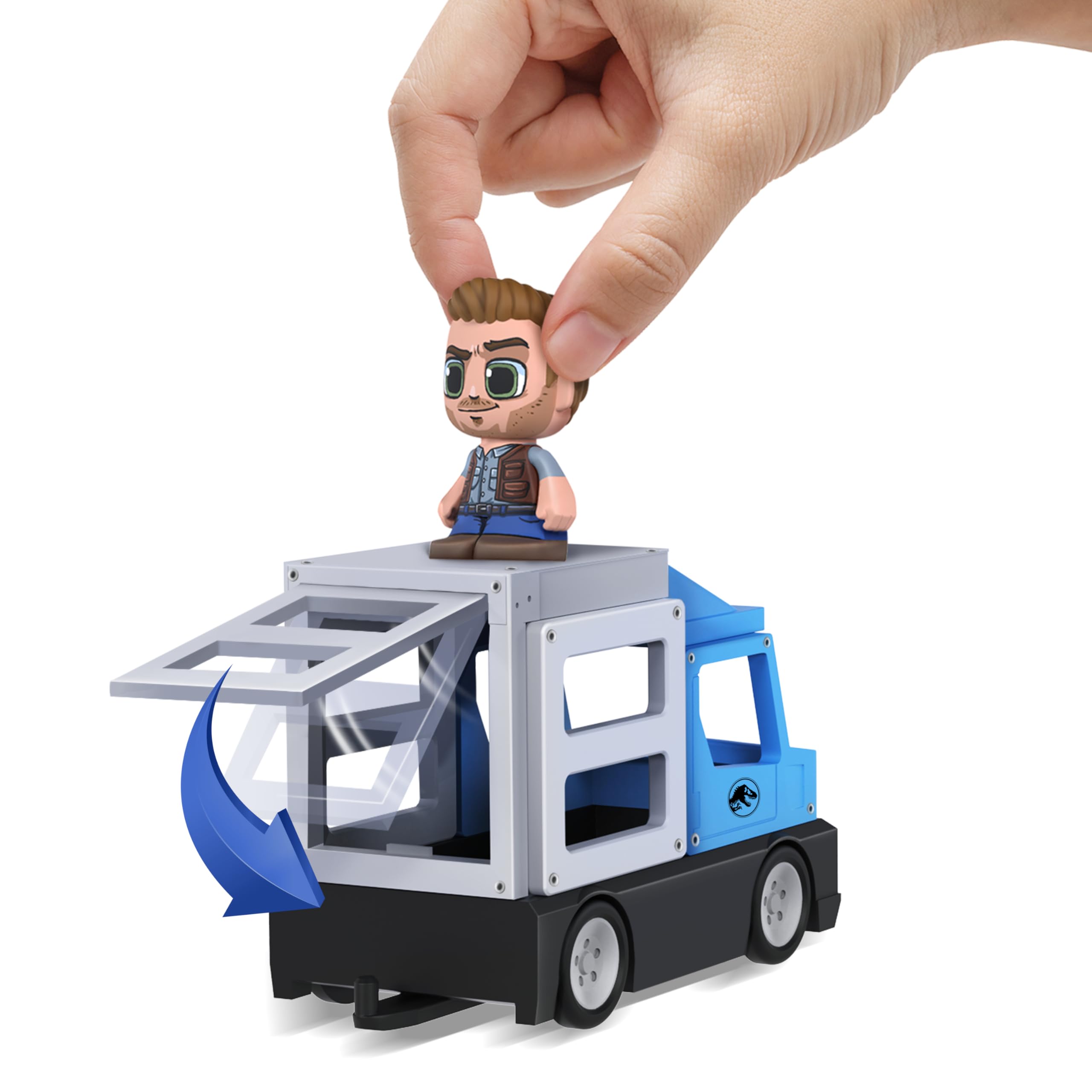 Tile Town action-tiles cage-trap encourages interactive storytelling during playtime