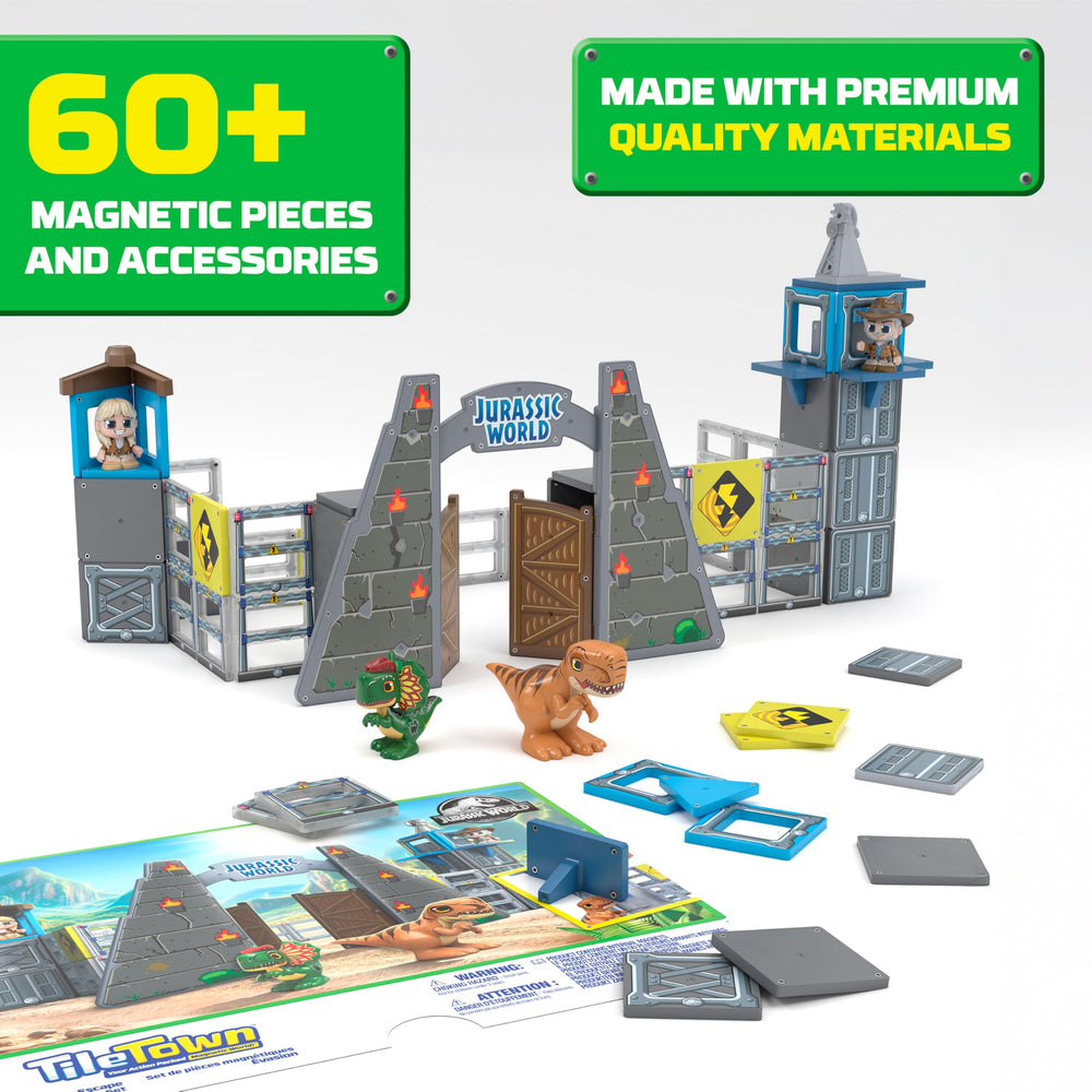 Tile Town action tiles three-pack sparks dynamic play scenarios