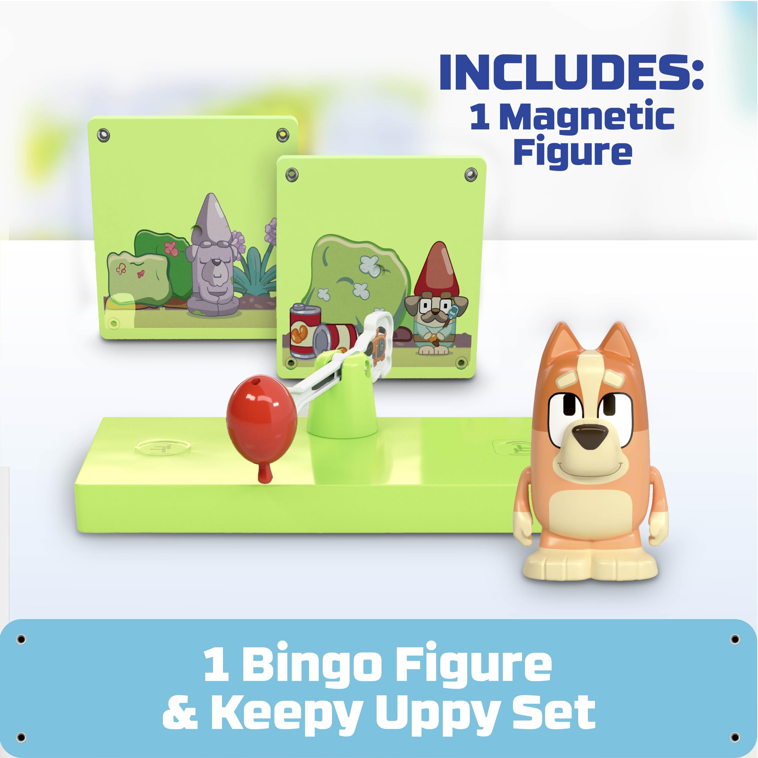 Tile Town Bluey Bingo figures—character figures enable engaging role-play.